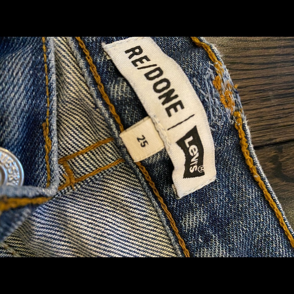 Pre owned Re/Done Levi's. A steal!!!!!